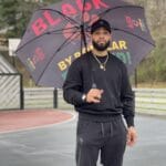 Black By Popular Demand® Large Black Stadium Umbrella (36 Inches)