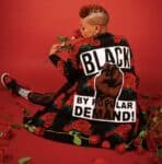 Black by Popular Demand® Unisex Black Rose Cardigan