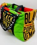 Black by Popular Demand® Homage Multi-Color Large 30" Puffer Tote Bag