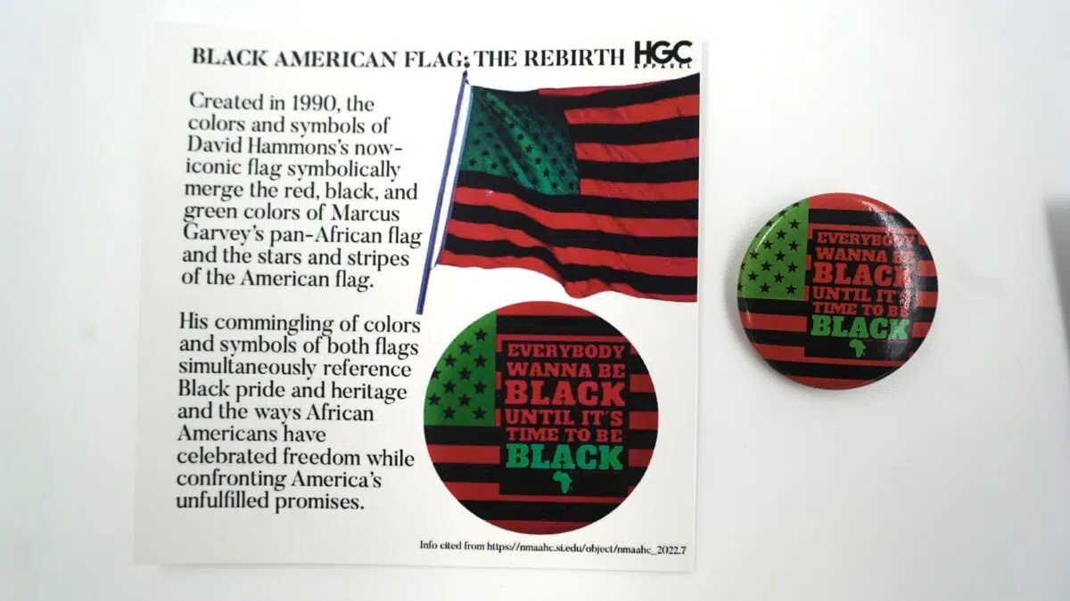 Black By Popular Demand "Black Flags" Pins - Image 2