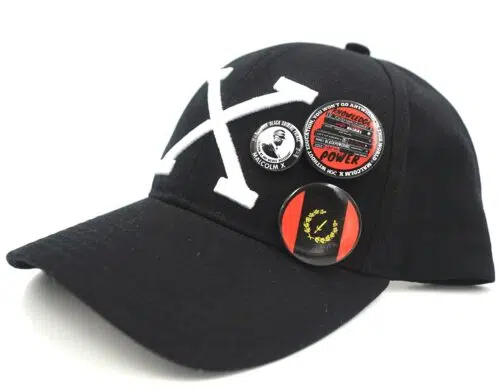 Black by Popular Demand® Unisex Black "Malcolm X" Snapback Hat