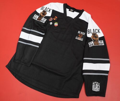 Black By Popular Demand® Unisex Black Hockey Jersey