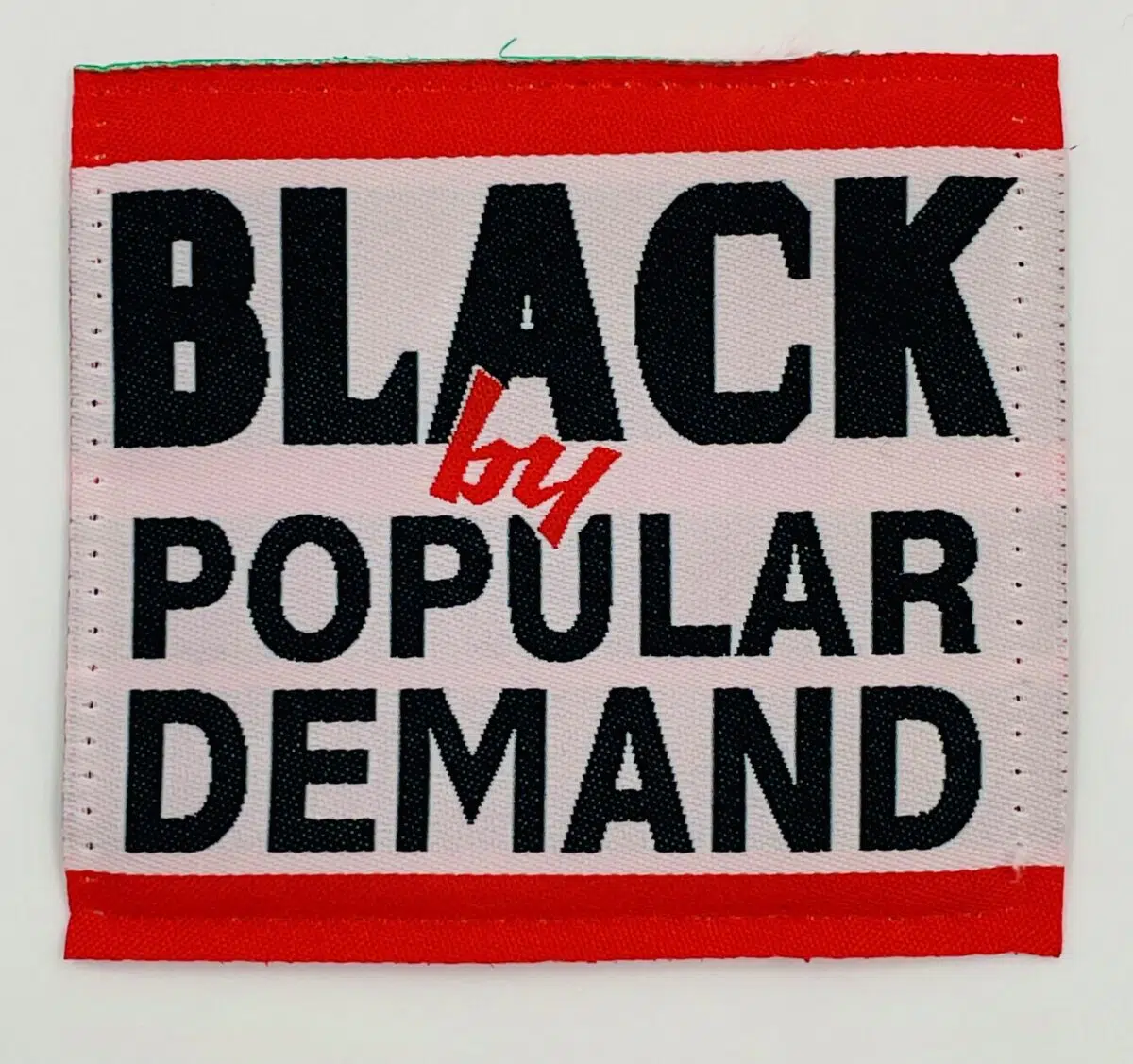 Black By Popular Demand® Small Vintage Patch - Image 2