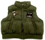 Black by Popular Demand® Women's Olive Bubble Vest