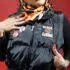 Proud Black Woman® Black Satin Chain Scarf