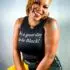 It's A Great Day To Be Black® Women's Crop Black Tank