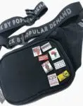 Black by Popular Demand® Unisex Changing Front Waistbag